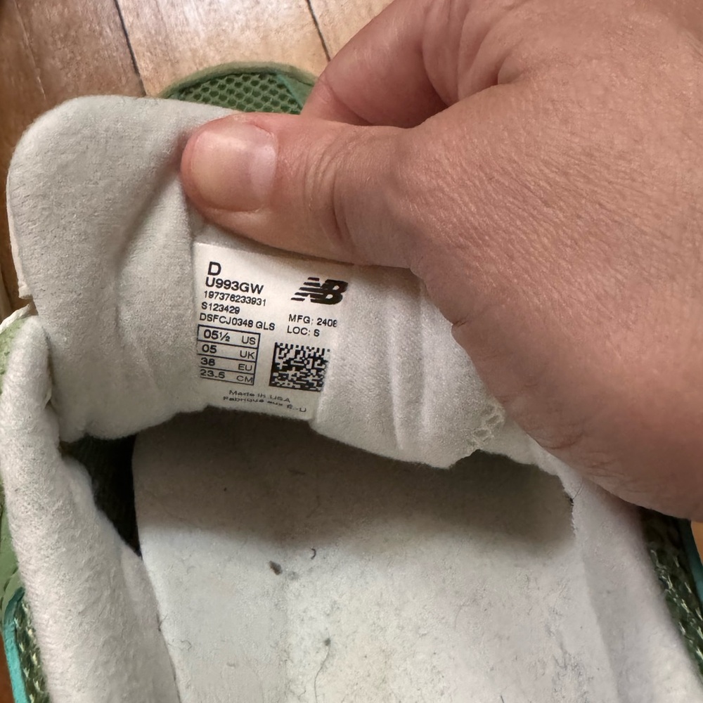 New Balance 993 Made in USA W7 - Picture 4 of 5